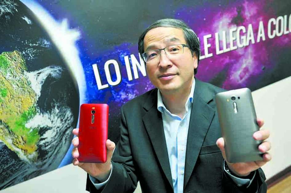 Eric Chen, vicepresidente corporativo de Asus. / Gustavo Torrijos - El Espectador