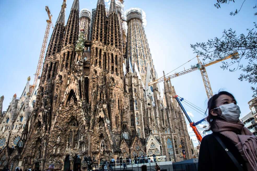 La Sagrada Familia (Barcelona), uno de los símbolos del turismo en el mundo. / Bloomberg