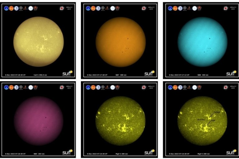 Publican las primeras imágenes de disco completo del Sol