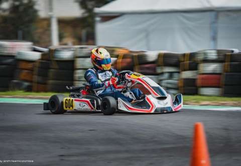 Karting colombiano en alto: Juan Camilo Duque logró destacado título suramericano