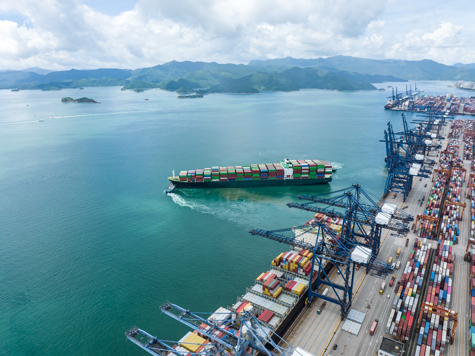 Puerto de Yantian, en Shenzhen
