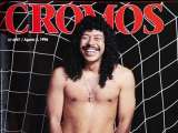 Higuita desnudo y más portadas icónicas de Cromos con jugadores de Colombia