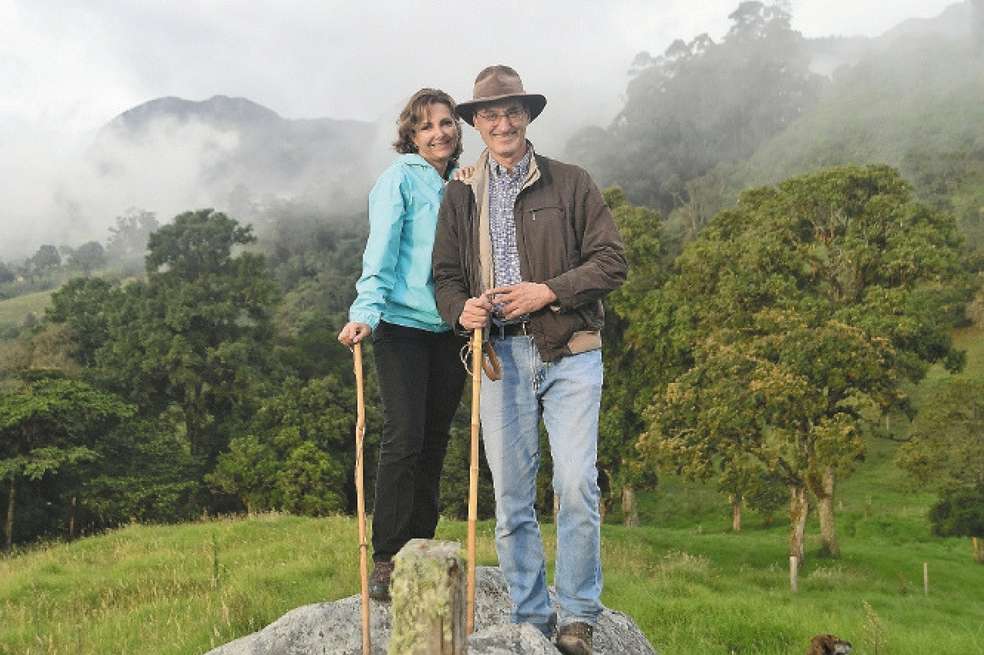 José Fernando Robledo junto a su esposa, Beatriz Vallejo.
/ Fotos: Cristian Garavito- El Espectador
