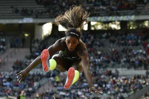 ¡Bicampeona! Caterine Ibargüen logró el título de la Liga de Diamante en el salto largo