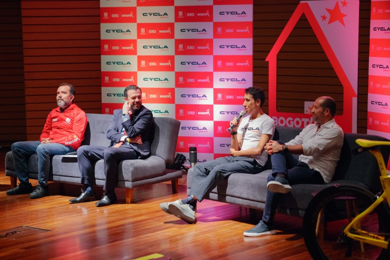 Bogotá se prepara para el Gran Fondo de ciclismo junto a Egan Bernal