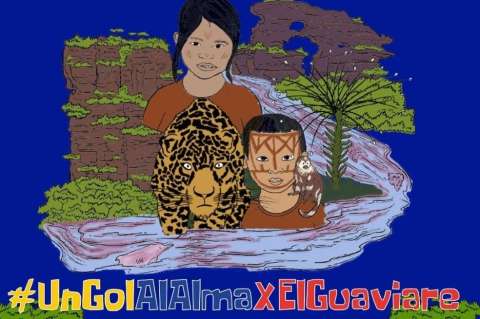 Un gol por el Guaviare, la campaña que defiende los derechos de la niñez