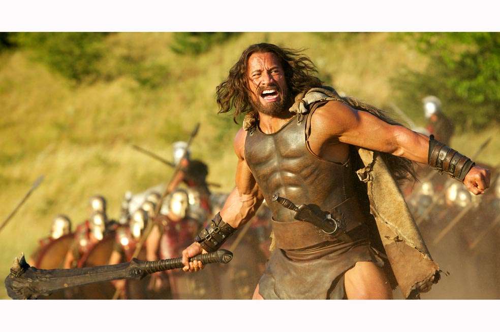 Dwayne Johnson como Hércules. / Cortesía - La Entrevista de Hollywood