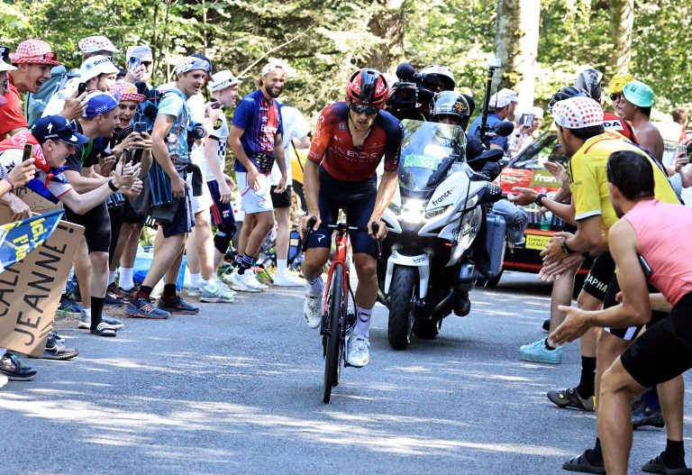 Kwiatowski conquistó el Grand Colombier en la etapa 13 del Tour de Francia