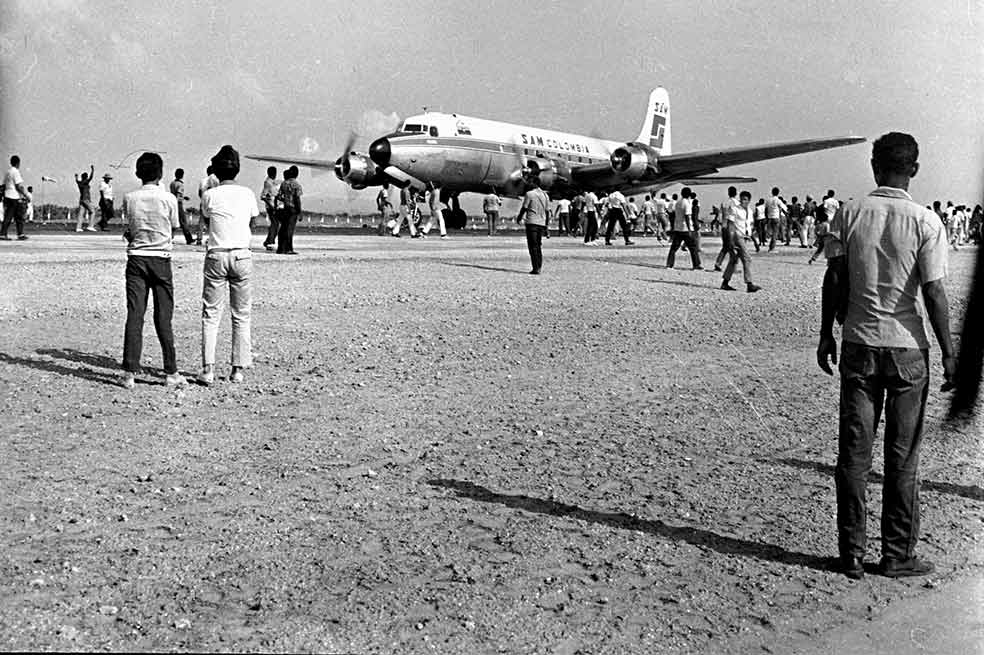 En abril de 1964, los ocupantes de un avión de SAM fue secuestrado en Cartagena. / Archivo - El Espectador