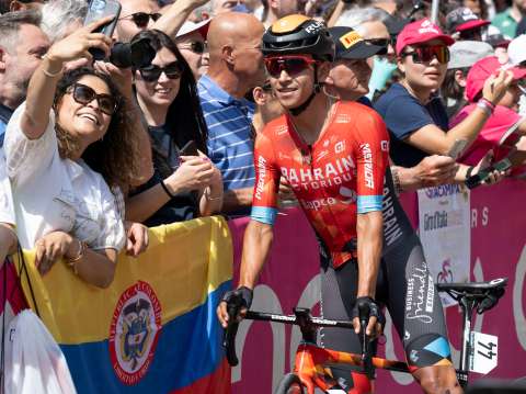 Santiago Buitrago fue segundo en la etapa 15 del Giro de Italia 2022