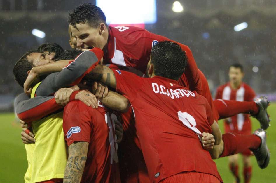 Sevilla jugará contra el barcelona la final de la Copa del Rey. Foto: AFP
