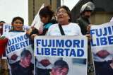 Concurrida marcha de seguidores de Alberto Fujimori que solicitan su libertad