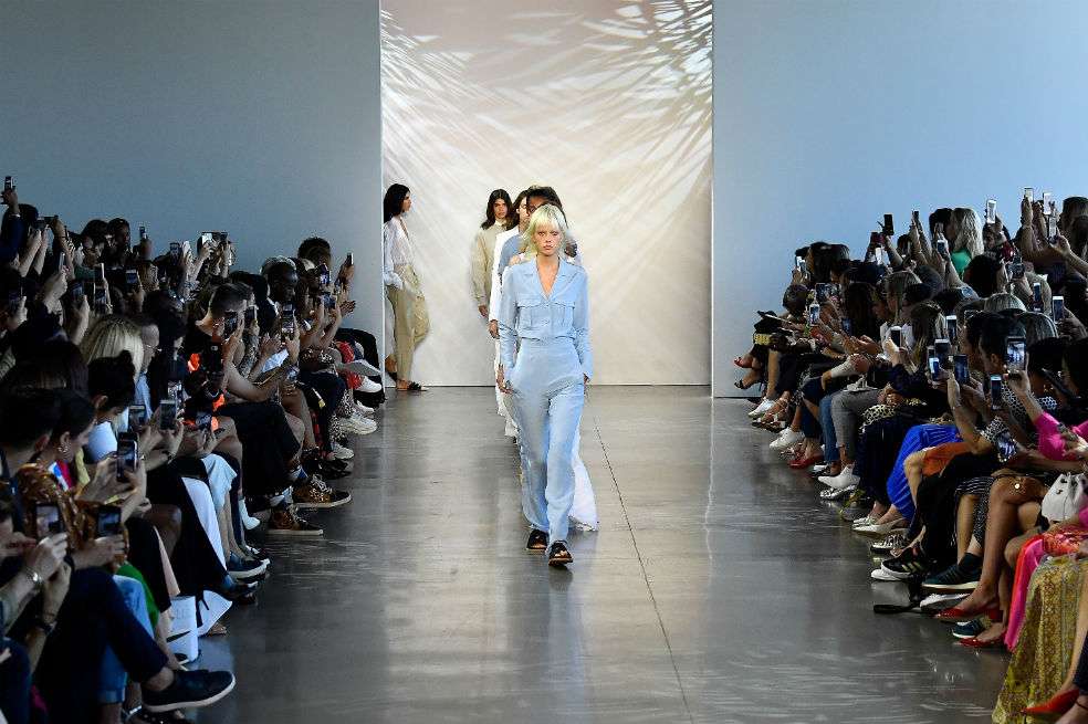 Mangas abultadas en la Semana de la Moda en Nueva York. / Getty Images