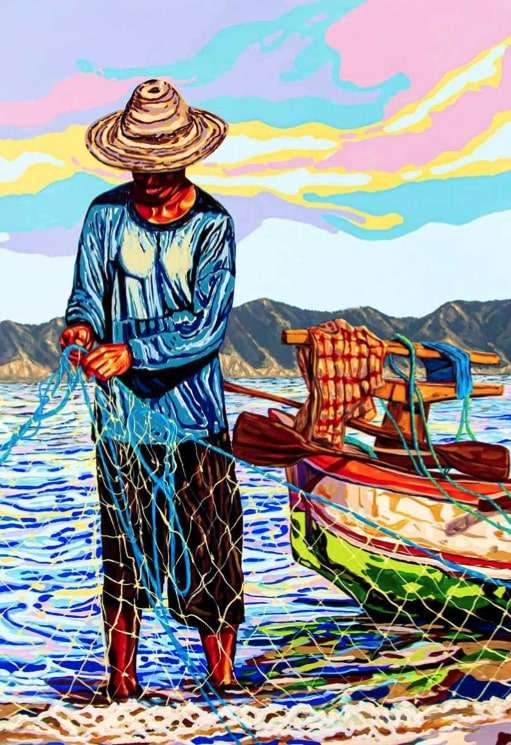 Fabián Rodríguez es un destacado artista del Caribe colombiano.