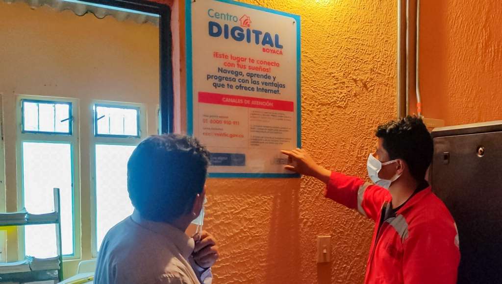 Centro dIgital en Boyacá propuesto por el Ministerio de las Tecnologías y de la Información / UT Centros Poblados