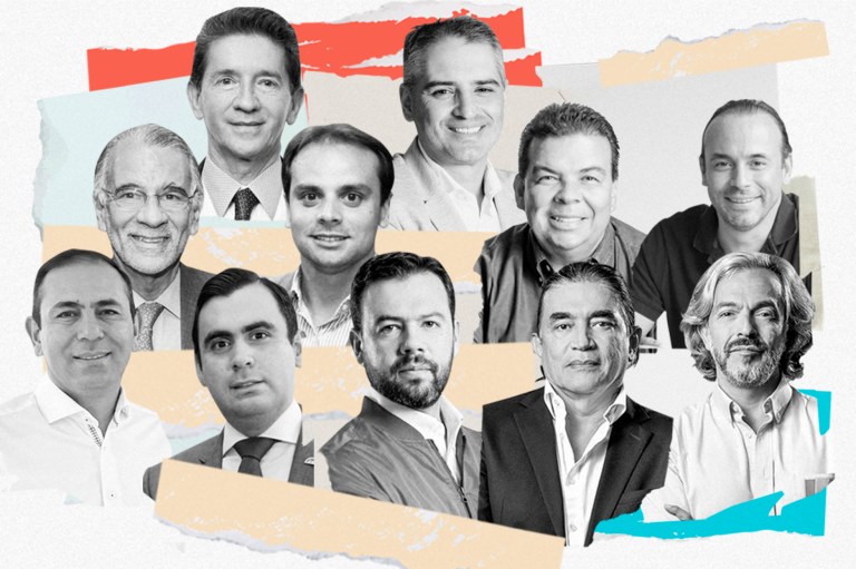 Los candidatos favoritos en las regiones claves: ¿quiénes son y qué apoyos tienen?