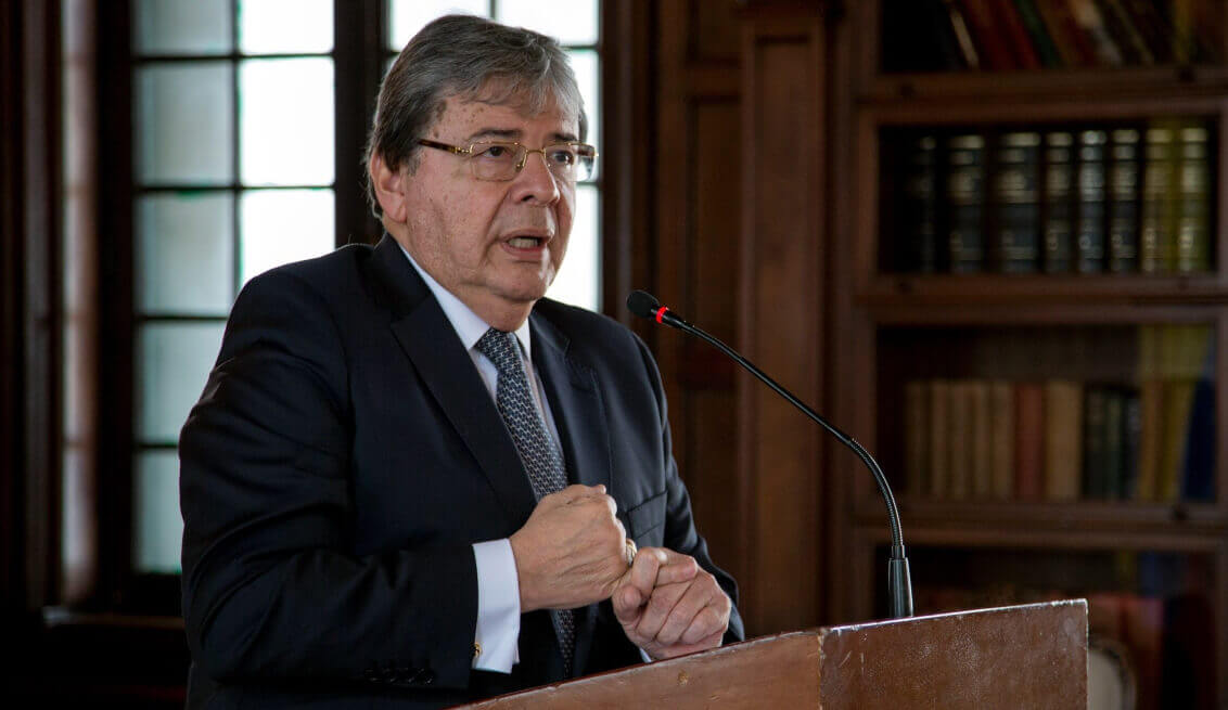 Carlos Holmes Trujillo, ministro de Defensa. / Archivo