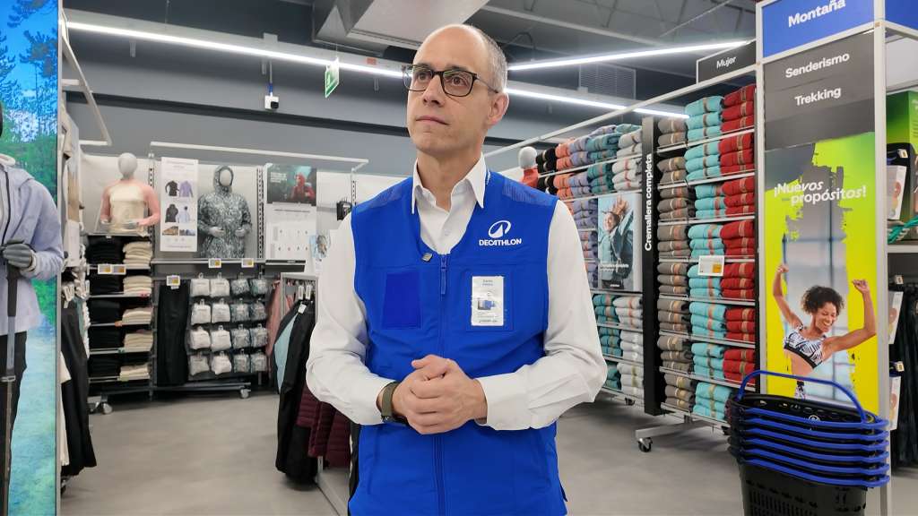 Carlos Gómez, CEO de Decathlon Colombia.