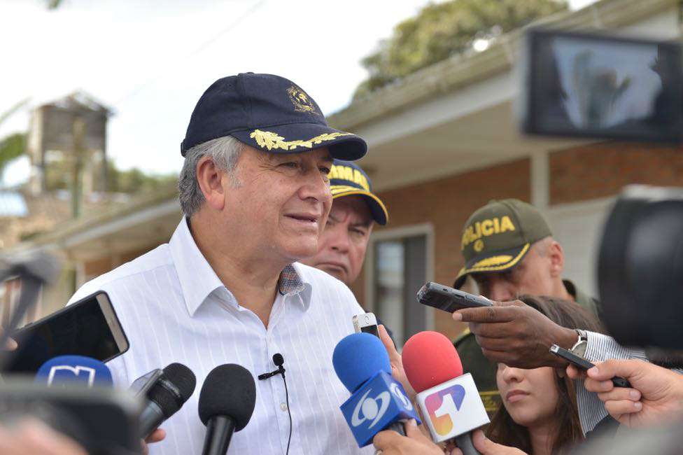 Óscar Naranjo, vicepresidente de la República. / Prensa Vicepresidencia