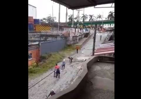 Reportan disturbios en Buenaventura en medio del paro nacional