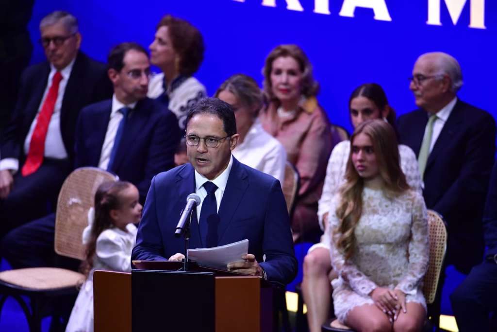 Honorio Henríquez dio su discurso tras posesionar a Abelardo de la Espriella.