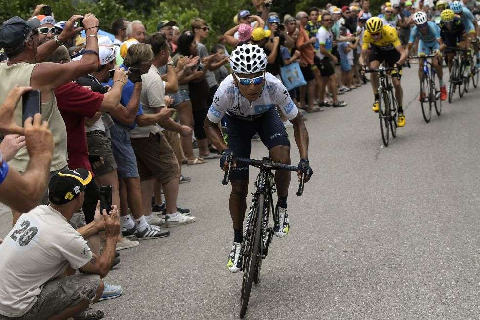 Después de dos segundos lugares, en 2013 y 2015, el boyacense Nairo Quintana espera poder asaltar el título en la edición 103 del Tour de Francia, que comienza este sábado. / EFE