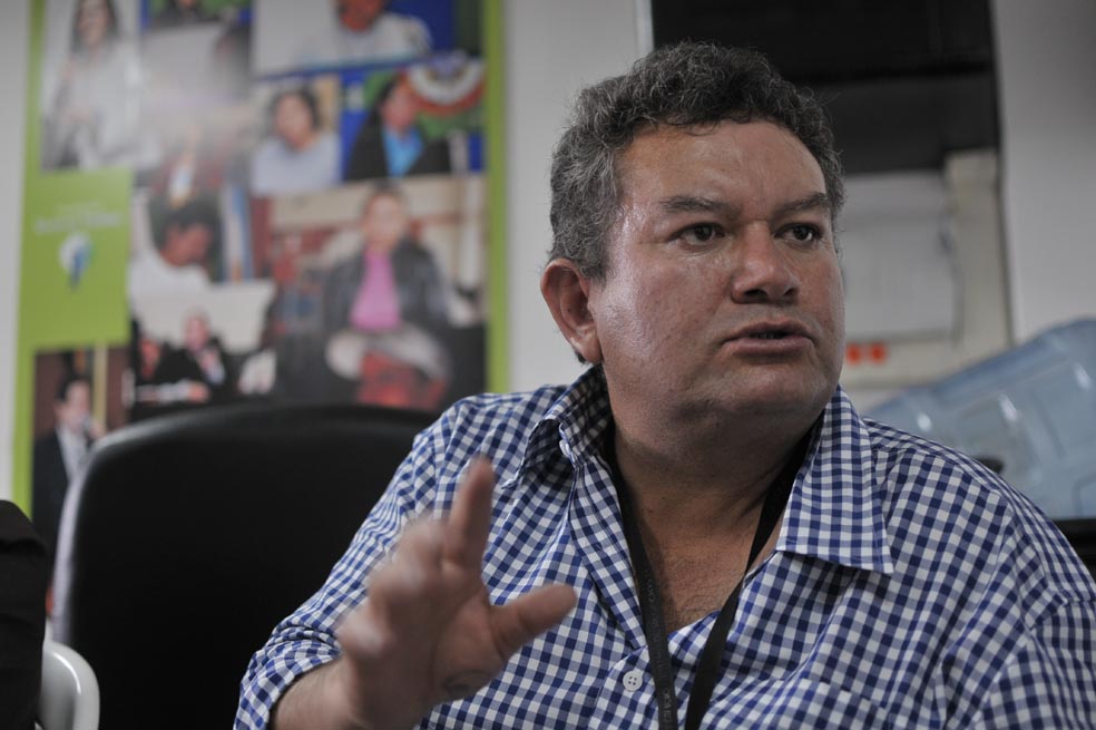 Ismael Malagón, víctima de las Farc. /Cristian Garavito 