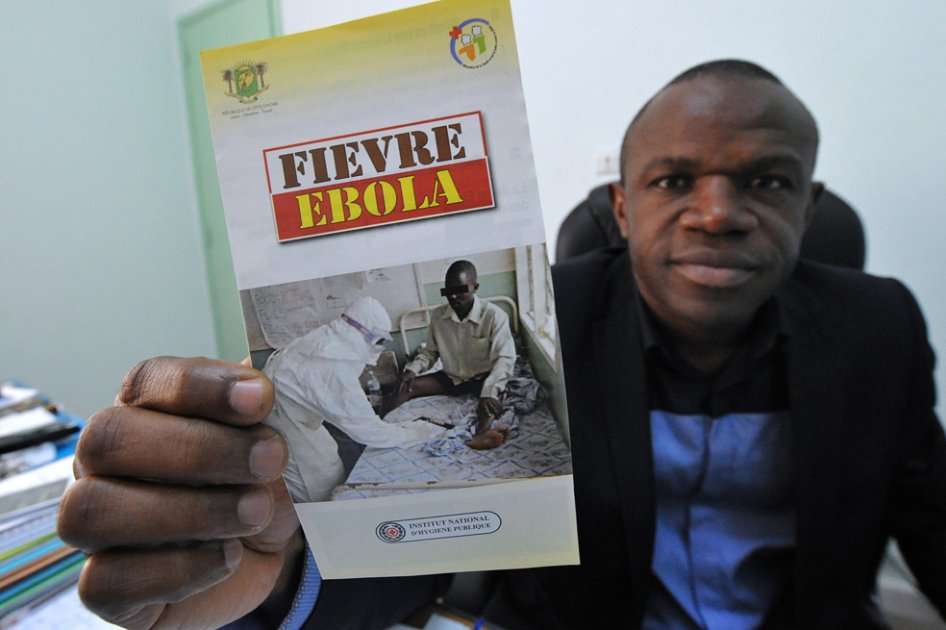 Durante la epidemia de ébola en África occidental, que en casi 17 meses de desarrollo desde el primer caso en diciembre de 2013 ha provocado 25.826 contagios y 10.704 muertes hasta la fecha. / AFP