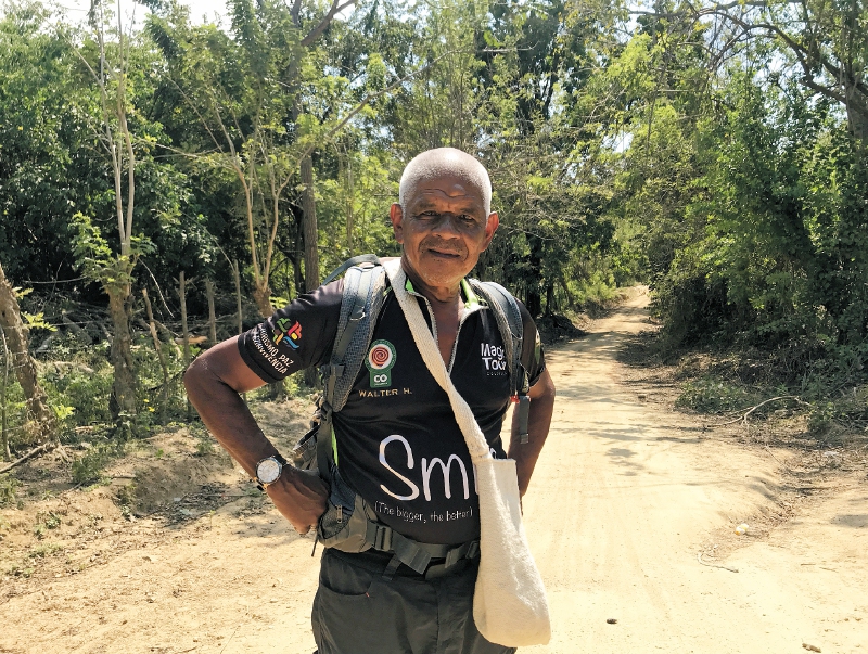 Wálter Hinojosa, quien llegó a Ciudad Perdida, o Teyuna, en 1979, hoy trabaja como guía para la agencia Magic Tour. / Gisselle Martín Chocontá