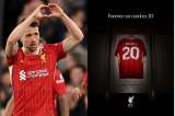 Liverpool retiró el número ‘20′ en memoria de Diogo Jota