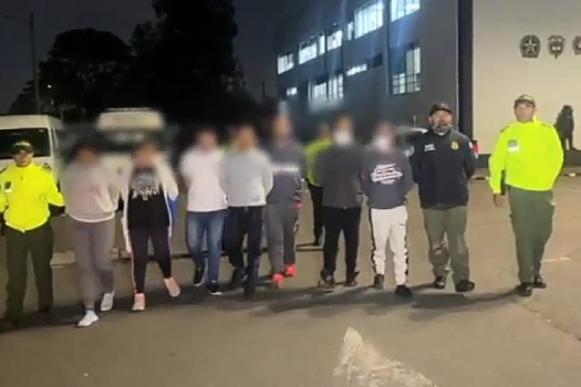 Siete personas fueron capturadas a través de seis diligencias de allanamiento llevadas a cabo en Bogotá y Soacha. Les incautaron más de 15.000 dosis.