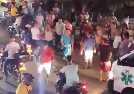 Paramédicos y choferes de dos ambulancias pelearon por un herido en Barranquilla