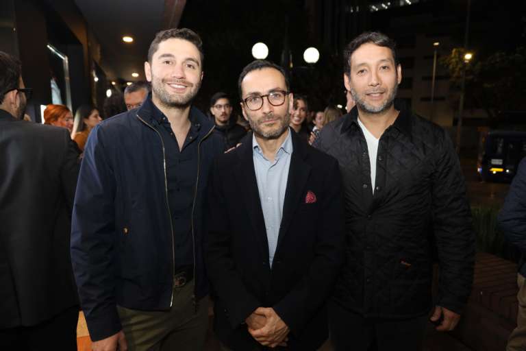 Camilo Gordillo, Carlos Lopez y Diego García