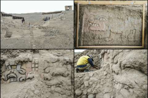 Imágenes del santuario peruano de hace 3.500 años que resistió desde invasiones hasta atentados