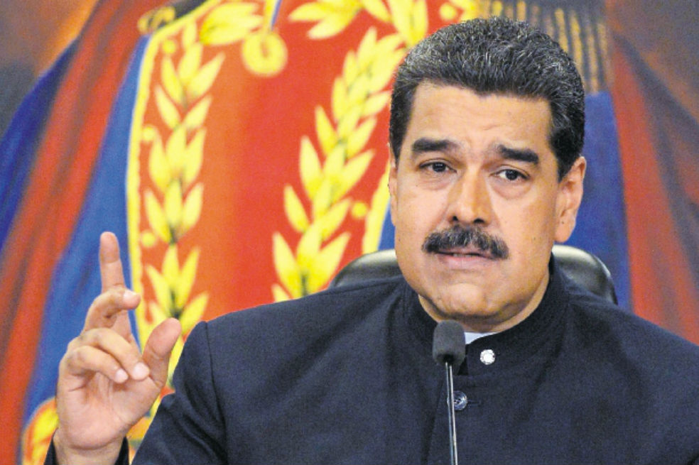 Nicolás Maduro será el candidato del oficialismo en las elecciones presidenciales del 2018. / AFP