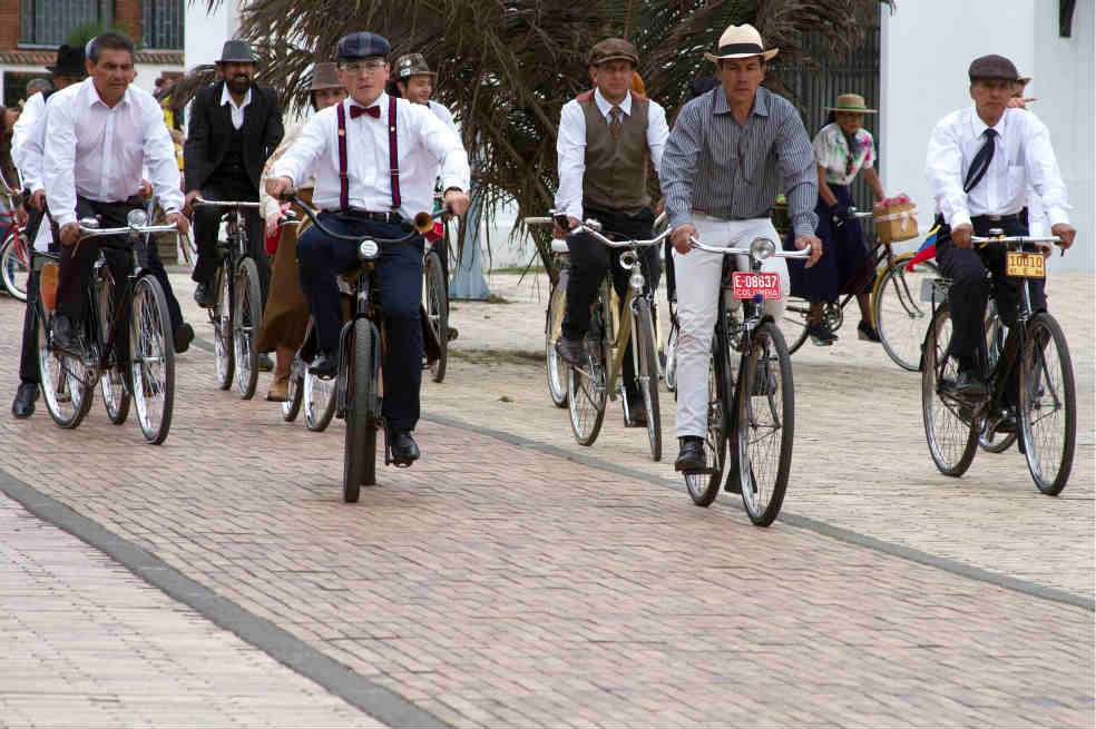 El Club del Zipa nació en julio de 2008 para congregar a los amantes de las bicis antiguas. / Sebastián Ochoa