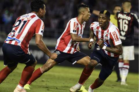 Júnior empató con Paranaense en la ida de la final de la Copa Sudamericana