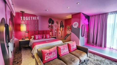 Conozca la primera habitación temática de Barbie en Bogotá