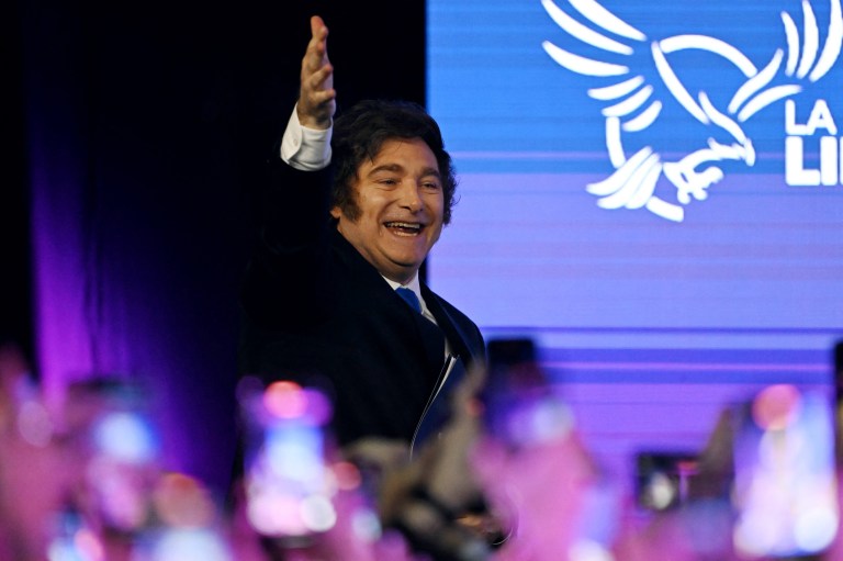 “Milei, el pueblo está contigo”: el partido del presidente argentino triunfó en las elecciones