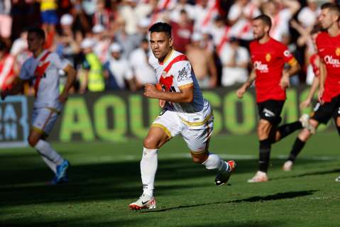 ¡Falcao García volvió al gol! En video, el tanto del tigre con Rayo Vallecano