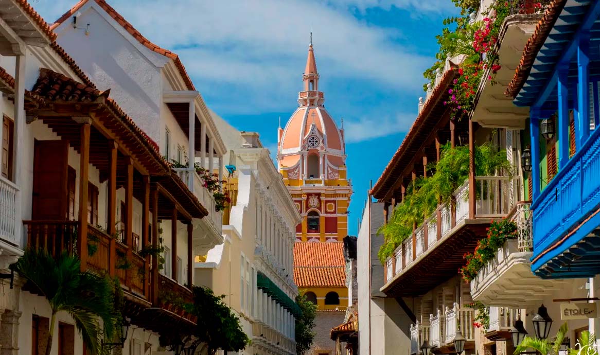 Cartagena es uno de los destinos turísticos de Colombia más visitado durante Semana Santa.