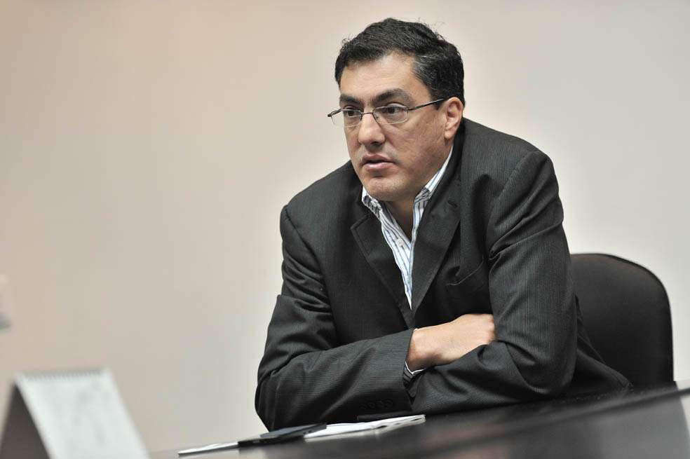 Juan Ricardo Ortega, director de la DIAN, lleva casi cuatro años al mando de la entidad. / David Campuzano
