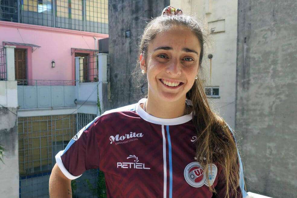 La jugadora defendía los colores del UAI Urquiza/Foto tomada del Instagram 'macasanchezj'