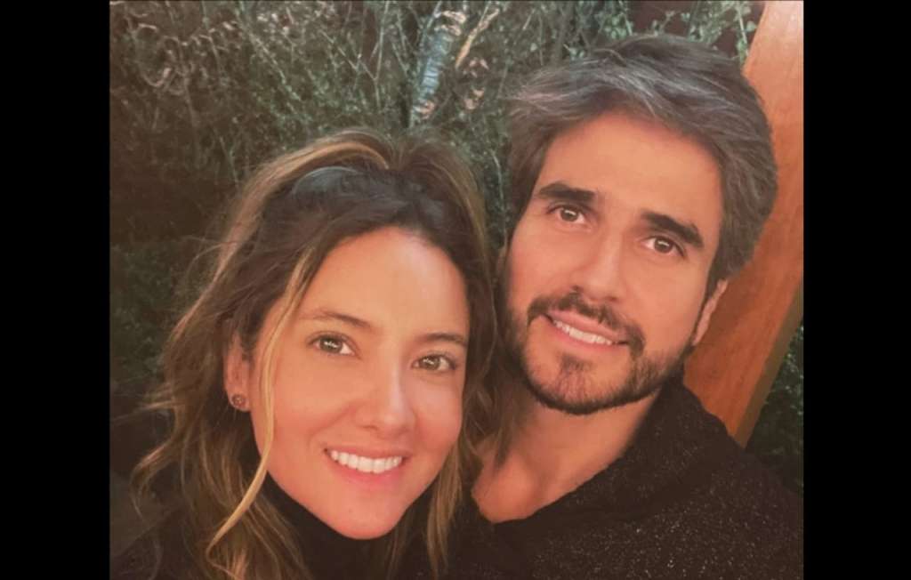 Daniella Álvarez y Daniel Arenas en la primera foto que se tomaron juntos y que fue publicada este fin de semana con romántico texto del actor.