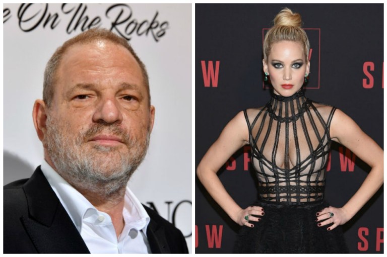Harvey Weinstein dice haber tenido sexo con Jennifer Lawrence y ella le responde