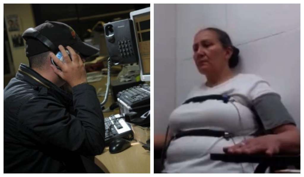 Marbelys Meza (derecha), señalada de robar dinero a Laura Sarabia y sometida a la prueba del polígrafo por funcionarios de seguridad relacionados con la exjefe de Gabinete del gobierno.