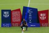 Así fue la presentación de Yerry Mina con el Barcelona