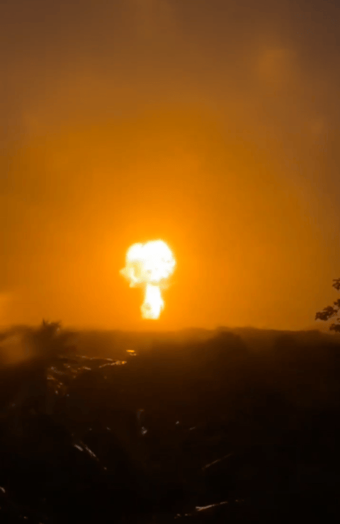 Hizo erupción volcán de lodo en San Juan de Urabá, en Antioquia