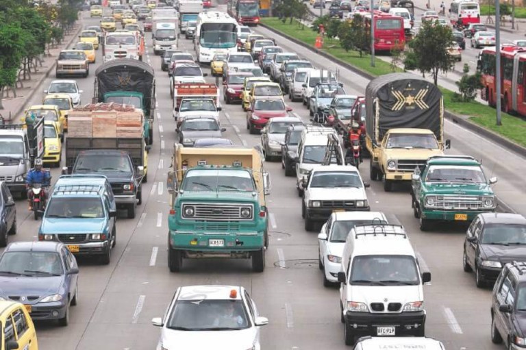 Con congestiones: así estuvo la movilidad de Bogotá en el último día del año