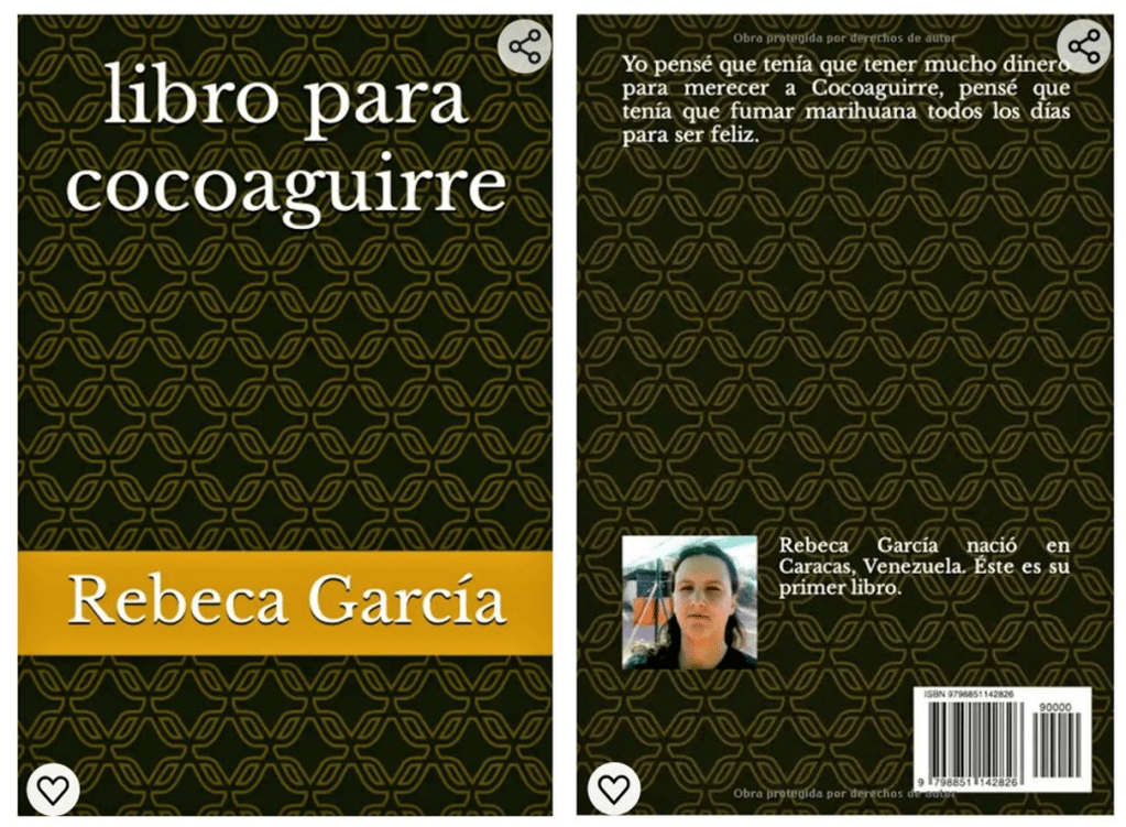 Rebeca García hizo un libro en el que relata las fantasías sexuales y delictivas con los nombres de las mujeres que presuntamente acosaba y lo puso en venta en Amazon.